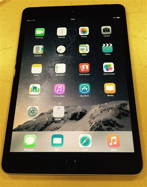 Refurbished Ipad Mini 3 Wi Ficellular 16gb Space Grey 16gb Storage