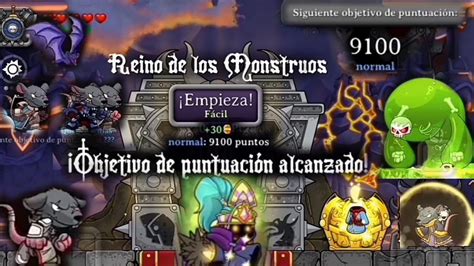 Mazmorra Semanal Reino De Los Monstruos Niveles De Dificultad Fácil Y