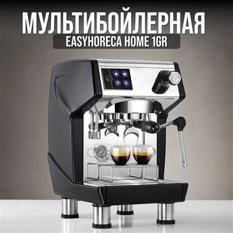EASYHORECA Профессиональная кофеварка HOME 1GR, черный - купить с ...