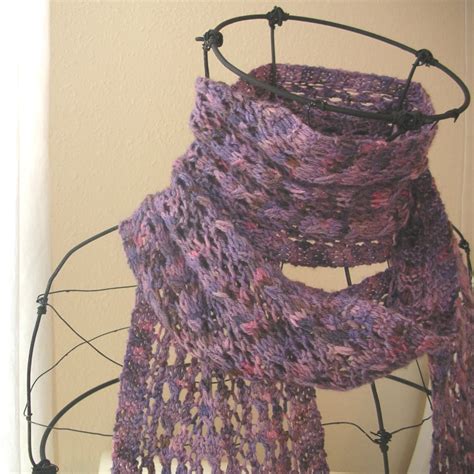 Beehive Lace Scarf Knitting Pattern Knit It Up Yarns