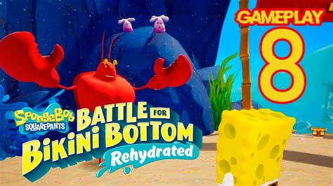 Bob Esponja Battle For Bikini Bottom Rehydrated Gameplay Espa Ol