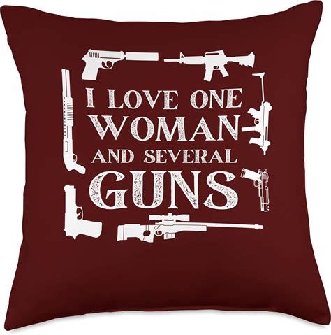 Amazon I Love One Woman And Several Guns Funny Gun Owner Funny