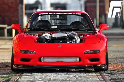 2jz Gte Powered Fd Rx 7 Ccw Fortune Auto Precision Turbo Super