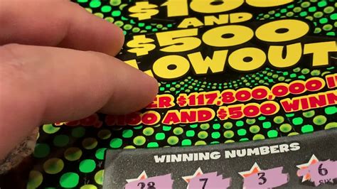 Love This Symbol Blowout Florida Scratch Off Ticket Winner