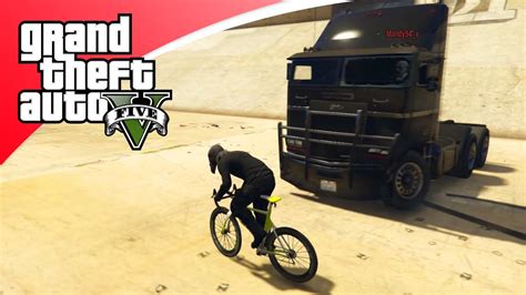 Fiets Voor Je Leven Gta 5 Funny Job Youtube