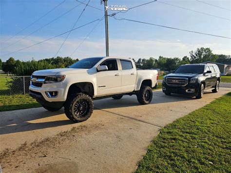 Chevrolet Colorado Wheel Offset Aggressive Outside Fender