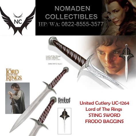 Jual Pedang Lord Of The Rings Frodo Sting Sword Uc United Cutlery