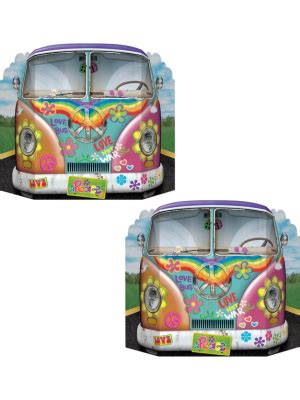 Amazon Beistle Piece S Theme Hippie Bus Photo Booth Props For