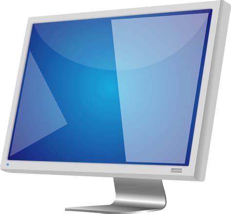 Lcd Monitor Rechner Computer Kostenlose Vektorgrafik Auf Pixabay