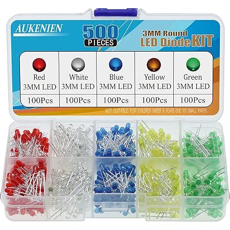 Lumetheus Led Diodes Lectroluminescentes Mm Couleur Rouge Ultra