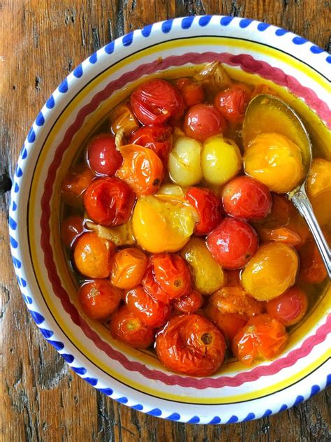 Cherry Tomato Confit Is The Best Recipe Youll Make All Summer Huffpost