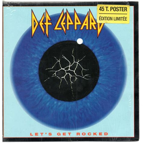 Let S Get Rocked Only After Dark Limited Edition Poster Pack Def Leppard 7 Sp