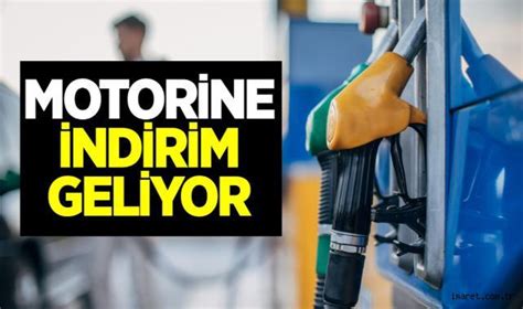 Motorine Bu Kez Indirim Geliyor Cumartesi G N Nden Itibaren Ekonom