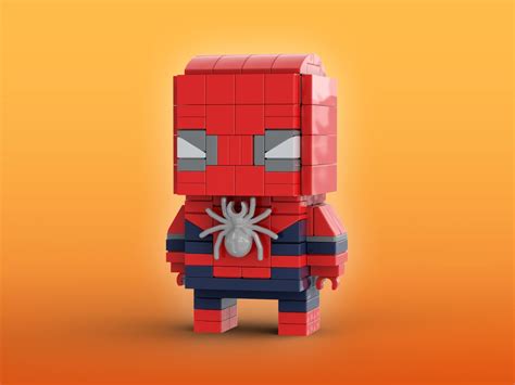 LEGO MOC Tobey Maguire Spider Man Brickheadz LEGO MOC Marvel Studios