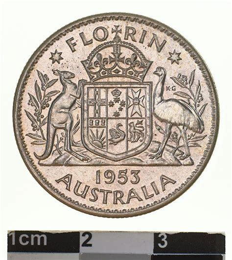 Florin 1953 Coin From Australia Online Coin Club