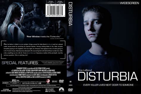 Disturbia - Movie DVD Custom Covers - Disturbia :: DVD Covers