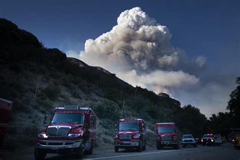 Massive Wildfire Spawns Fire Tornadoes In Northern California Los