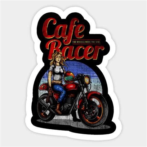 Cafe Racer Cafe Racer Sticker Teepublic