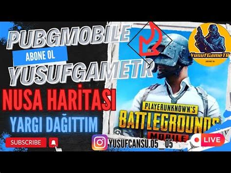 NUSA HİRİTASI PUBGMOBİLE YARGI DAĞITTIM Yusuf Game1 PUBGMOBILEEsports