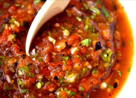 Salsa Serrana Roja Recetas Mexicanas Comida Mexicana Recetas