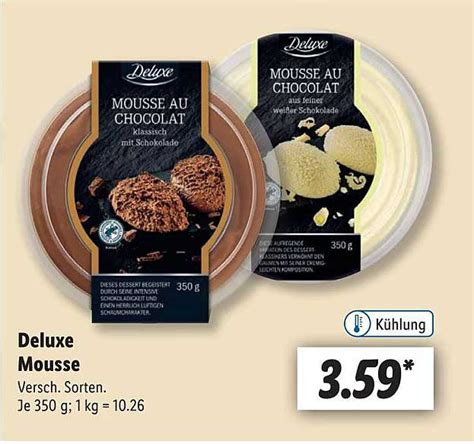 Deluxe Mousse Angebot Bei Lidl Prospekte De