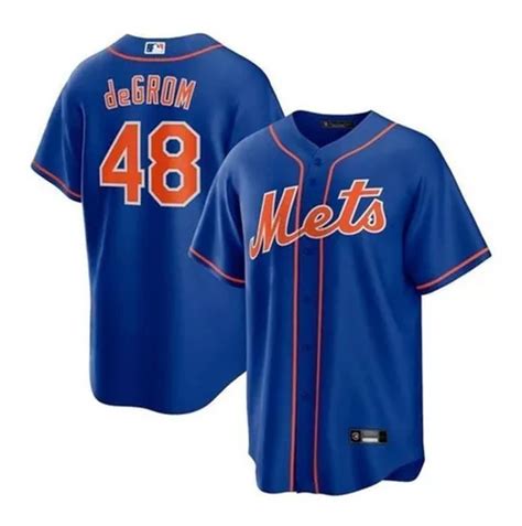 Juegos De B Isbol Con Camiseta Azul Jacob Degrom De Los Mets Meses