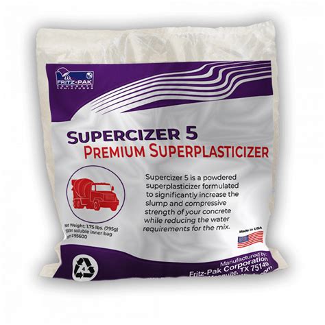 Premium Superplasticizer Concrete Admixture Fritz Pak Admixture