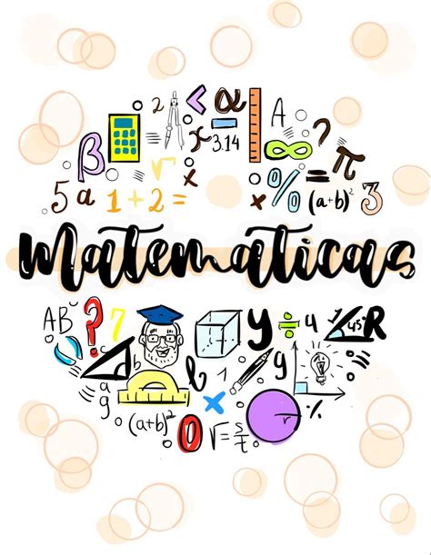 Matemáticas Portada Caratulas De Matematicas Matemáticas Para