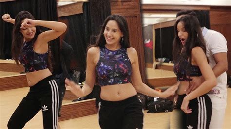 Nora Fatehi Belly Dance Rehearsal Dilbar Dilbar Arabic Version