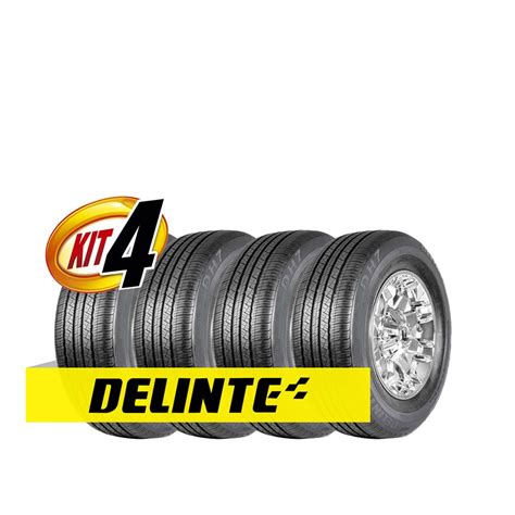 Kit 4 Pneus Delinte Aro 18 235 55R18 DH7 Suv 104V Submarino