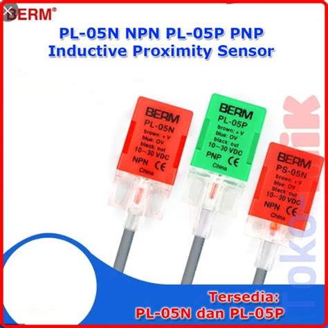 PL 05N NPN PL 05P PNP Berm Inductive Proximity Sensor Lazada Indonesia