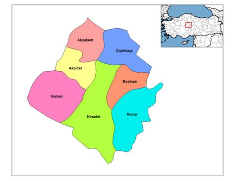 Kırşehir Haritası Ve Kırşehir Uydu Görüntüleri