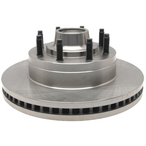 Acdelco Advantage Vented Front Brake Rotor And Hub Assembly A A