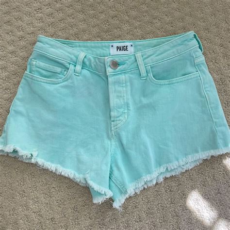 Paige Shorts Paige Jean Shorts Poshmark