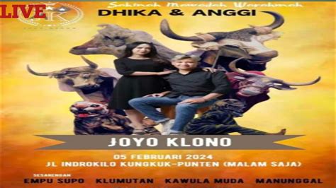 Gebyar Pencak Silat Dan Bantengan Joyo Klono Empu Supo Live Kampung