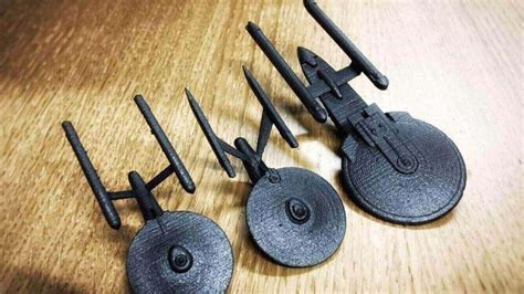 Now You Can 3D Print Every Version of the USS Enterprise from Star Trek | All3DP