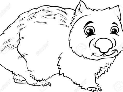 T Wombat Stew Colouring Pages Sketch Coloring Page