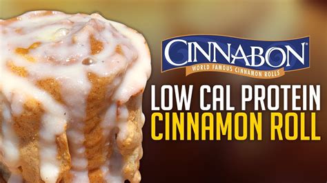 Low Calhigh Protein Cinnamon Roll Recipe Youtube