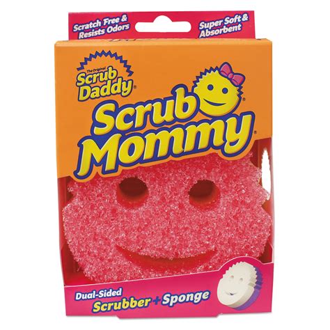 Scrub Daddy Scrub Mommy Sponge Pink 1ct Sponge Soft In Warm Water