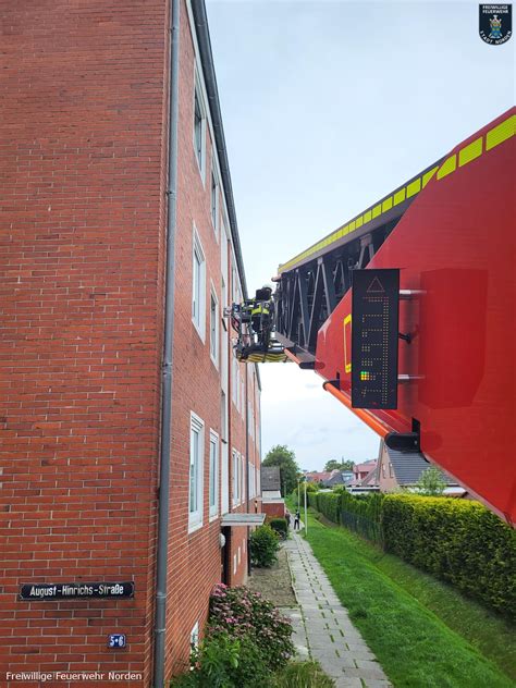 Unterstützung für den Rettungsdienst Feuerwehr Norden