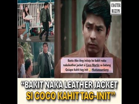 Coco Martin Pinuna Ng Ilang Netizens Sa Leather Jacket Nito Sa Gitna