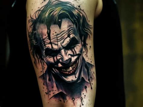 Joker Tattoo Meaning: Symbolism + Ideas