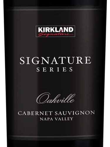 Kirkland Signature Signature Series Oakville Cabernet Sauvignon Vivino Us