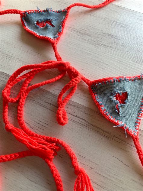 Micro Bikini Denim Set Crochet With Jeans Detail Thong Extreme Sexy