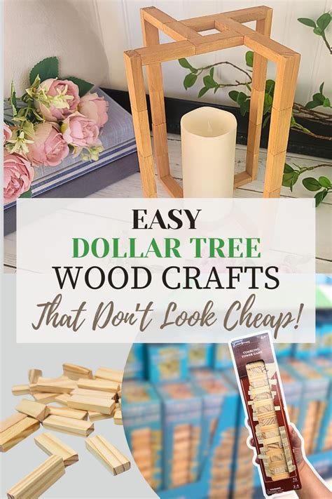 Stunning Dollar Store Wood Crafts Jenga Block Diys In Diy