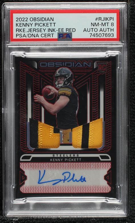 Panini Obsidian Kenny Pickett Rji Kpi For Sale Ebay