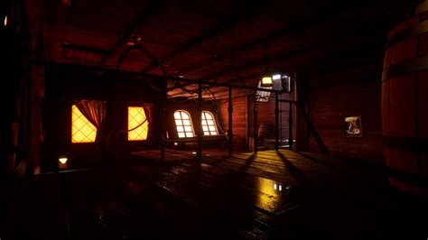 Pirate Ship Cabin in Environments - UE Marketplace