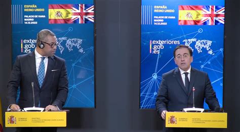 Uk Spain And Gibraltar Reaffirm Commitment To Treaty And Edge Closer