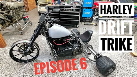 HARLEY DAVIDSON POWERED DRIFT TRIKE: EPISODE 6 - YouTube