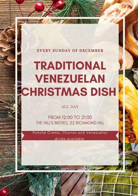 TRADITIONAL VENEZUELAN CHRISTMAS DISH | The Hill's Bistro, Bournemouth